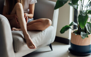 Woman with vein health issues needs to see a board certified vascular surgeon