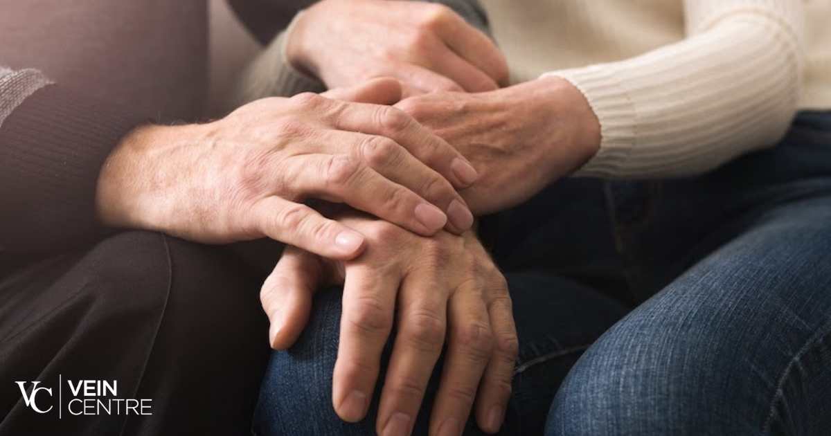 large veins in hands